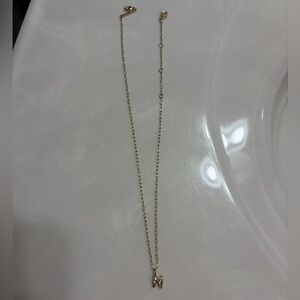 Kendra Scott Gold N Initial Necklace